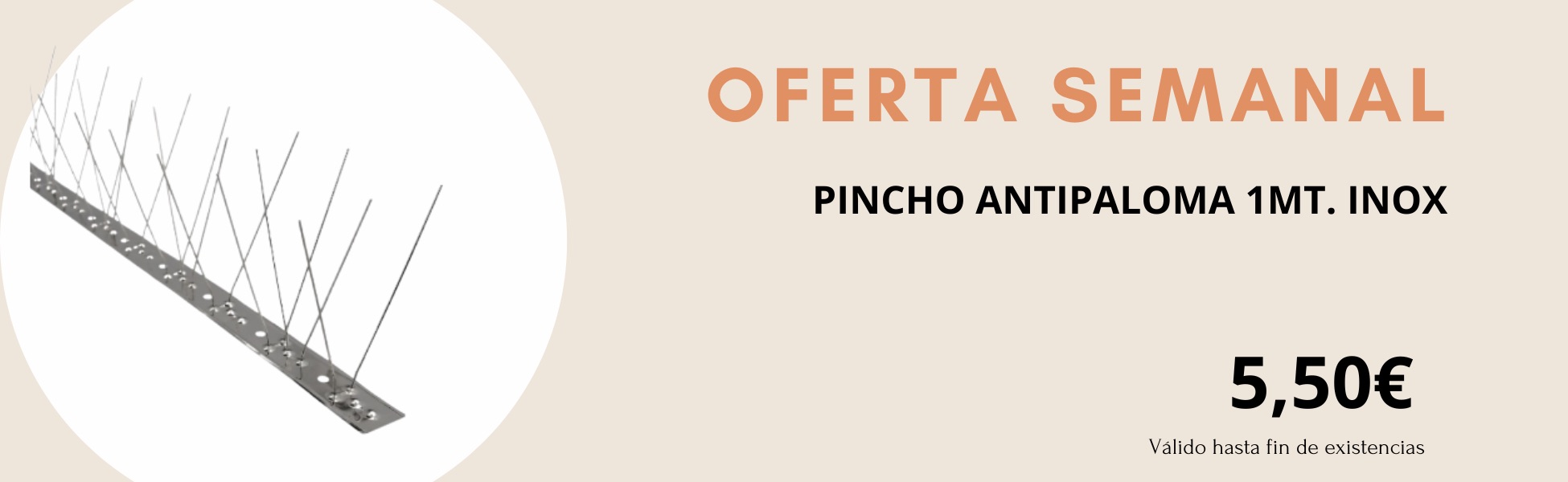 Oferta semanal Ferretería La Canela